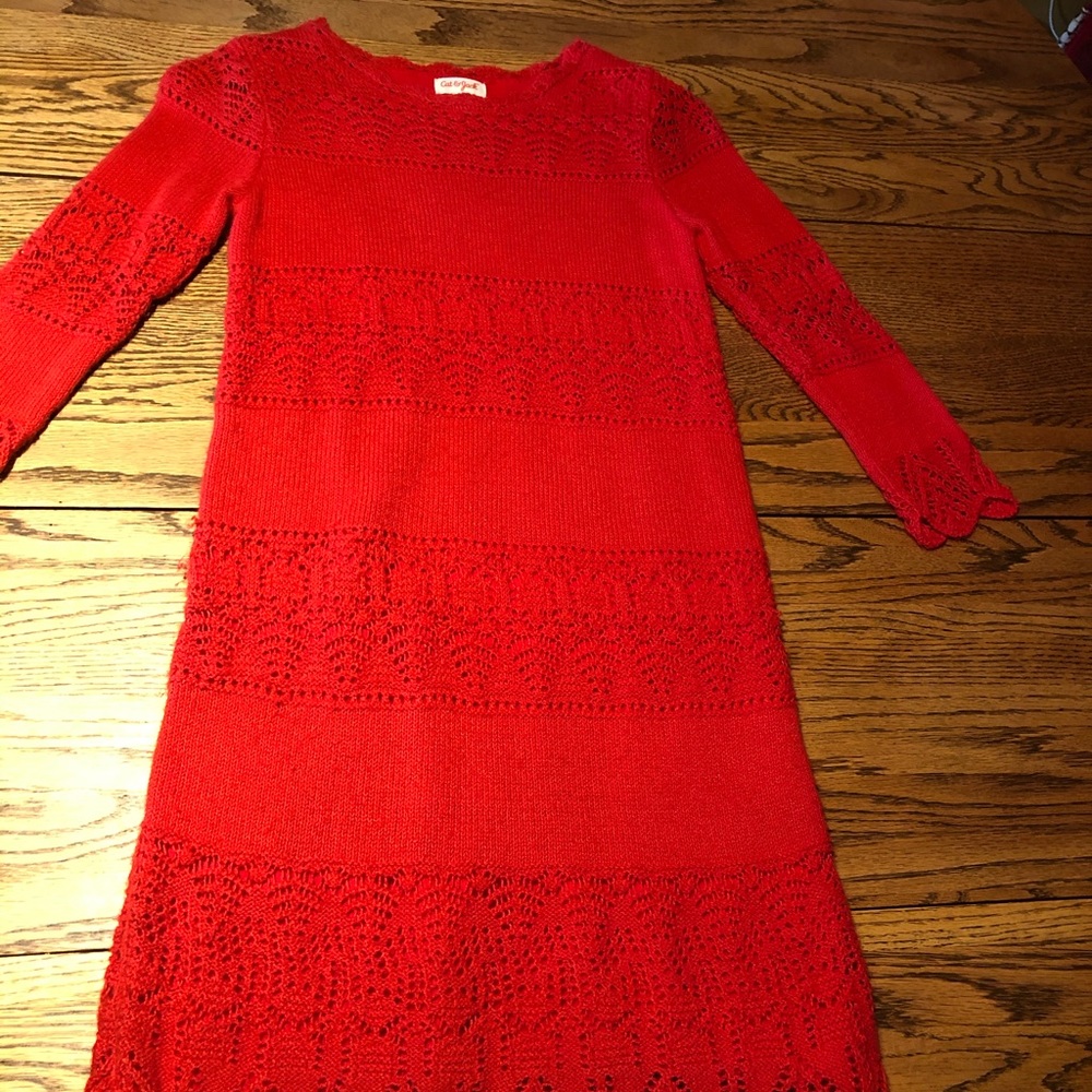 Girls’ knit dresss